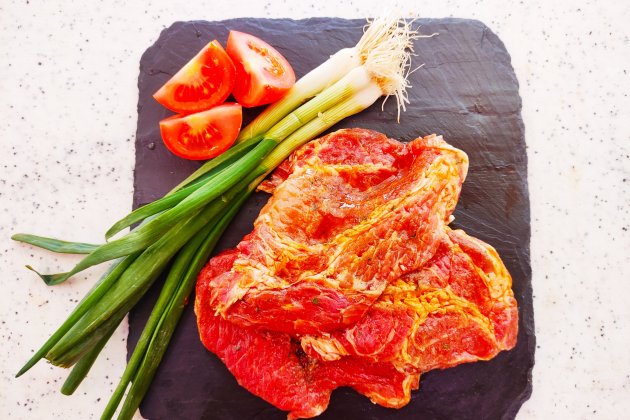 Schweinehalssteak
